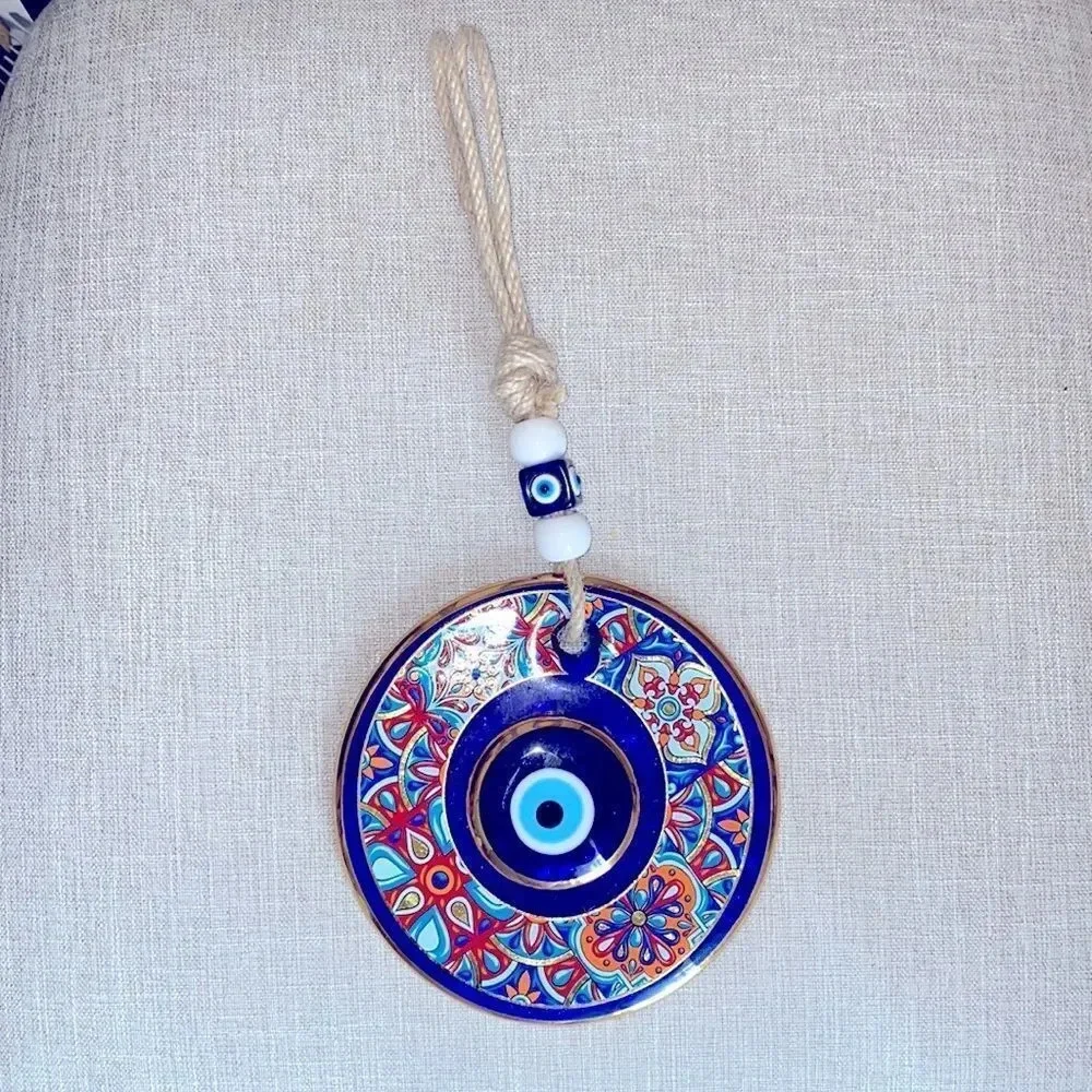 🧿 EVIL EYE 🧿glass wall art